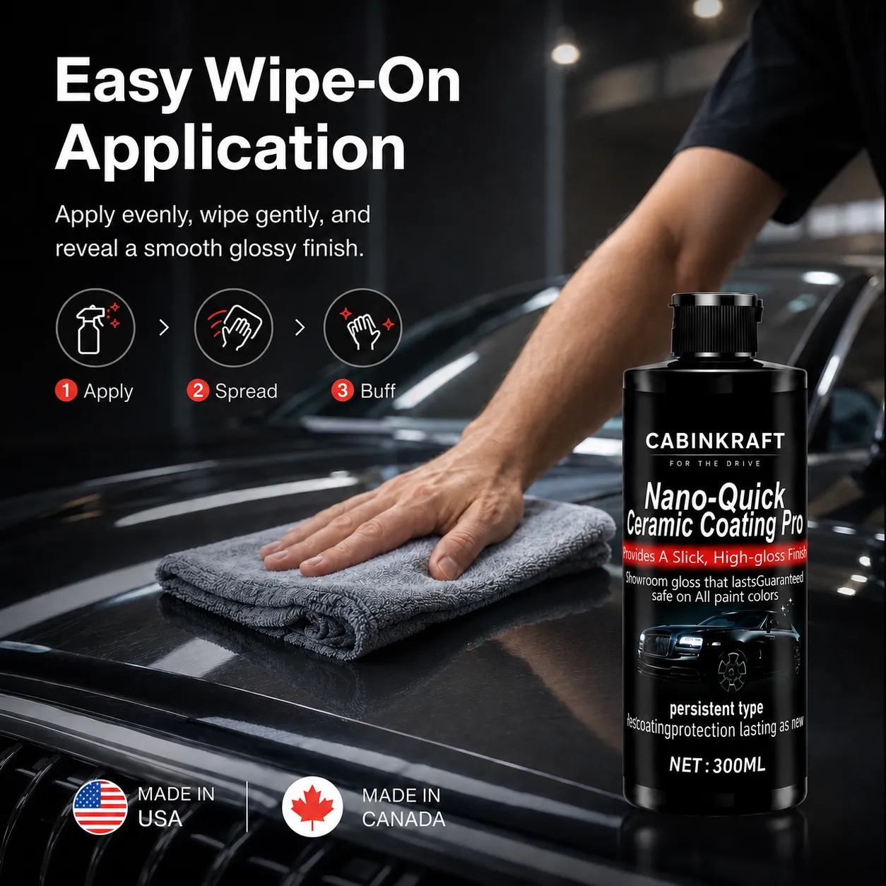 Automotive Ceramic Coating, 300 ml